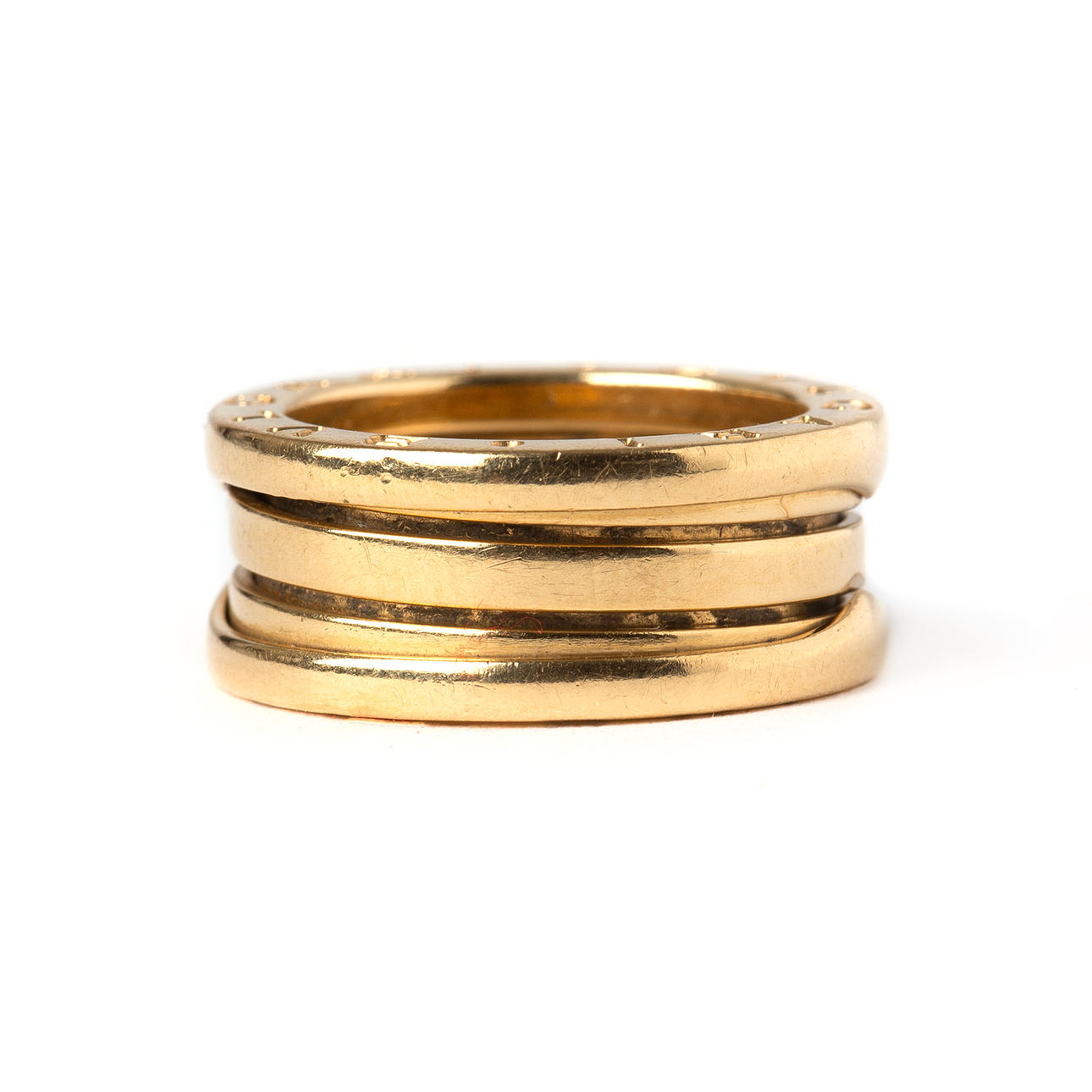 BULGARIANS. Ring, “B.zero1", 18K gold.