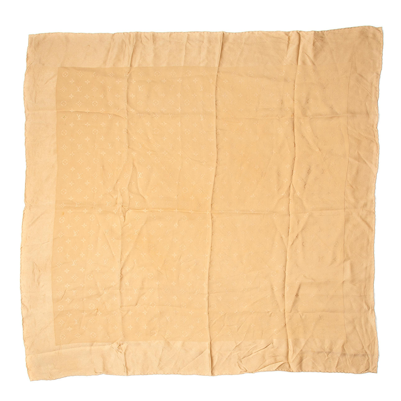 LOUIS VUITTON. Scarf, silk.