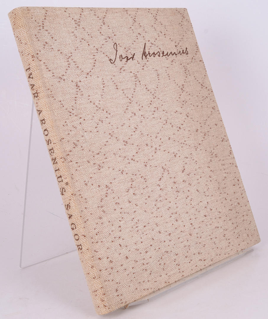 IVAR AROSENIUS. Ivar Arosenius Sagor. Femtiosex bilder. Med en inledning av Axel L. Romdahl.