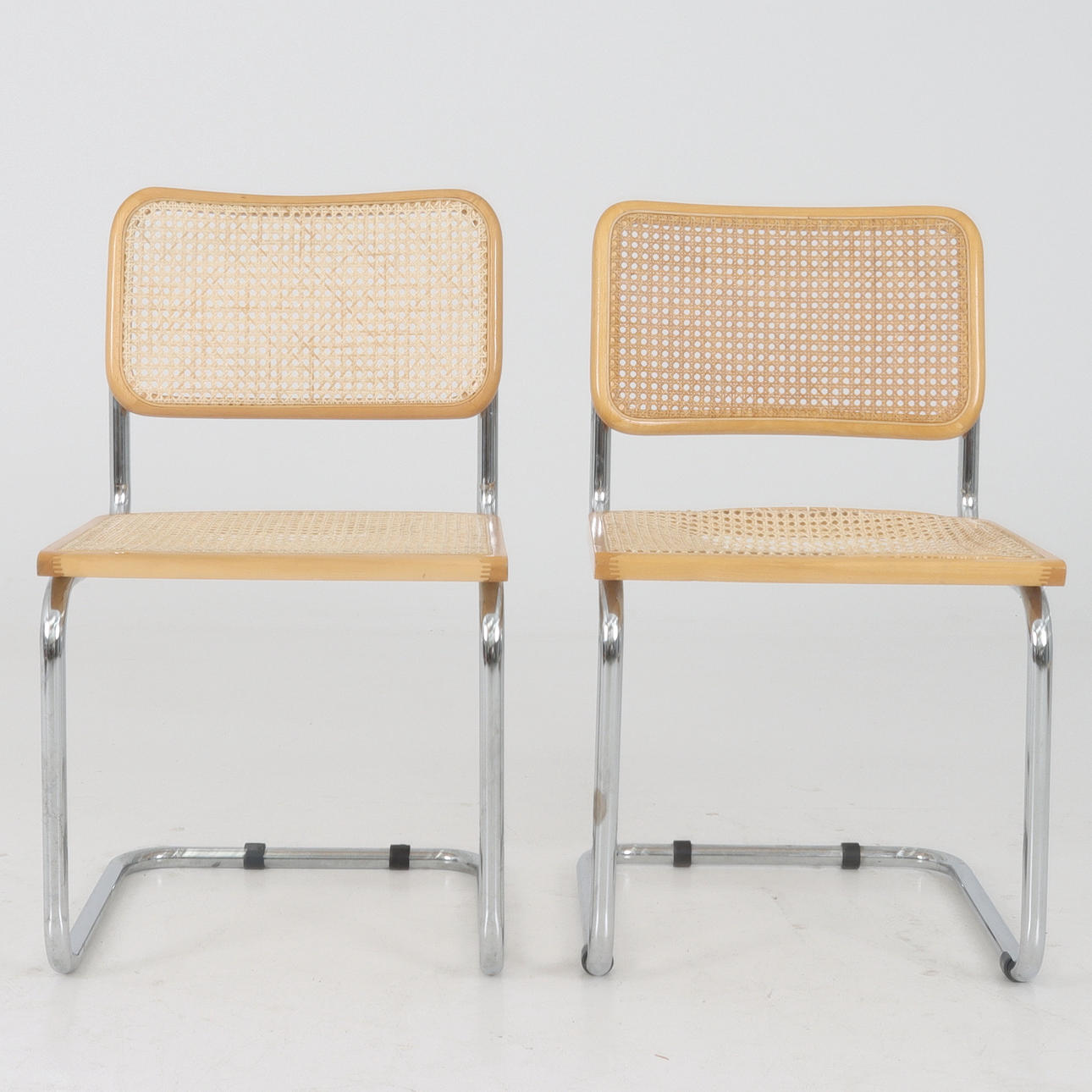 Two Bauhaus style chairs, 20th century.