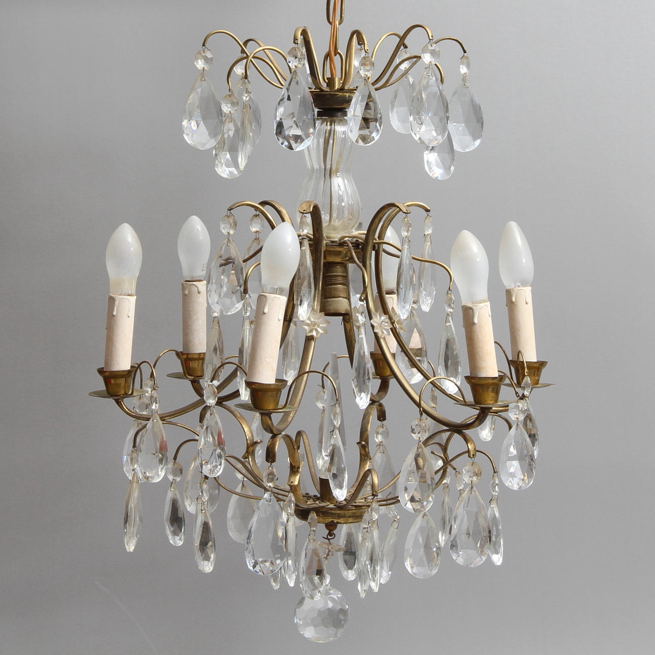 IGLESIA, estilo rococó, 1900. Altura 60cm.