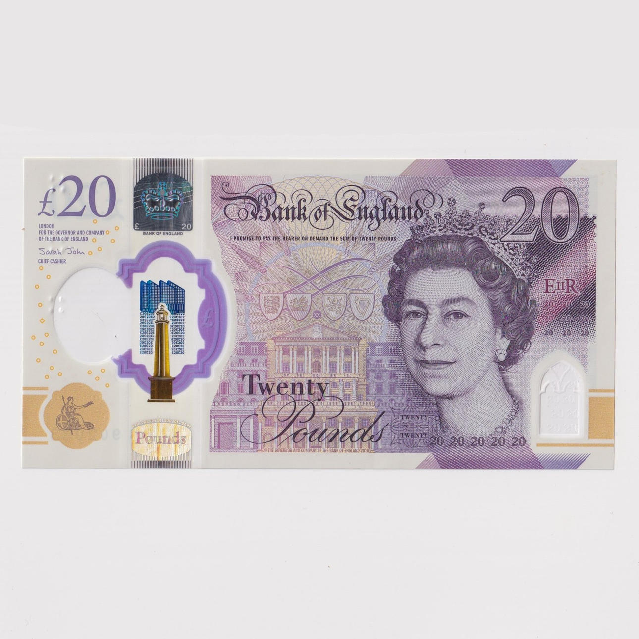 £20 ERROR NOTE BANK.