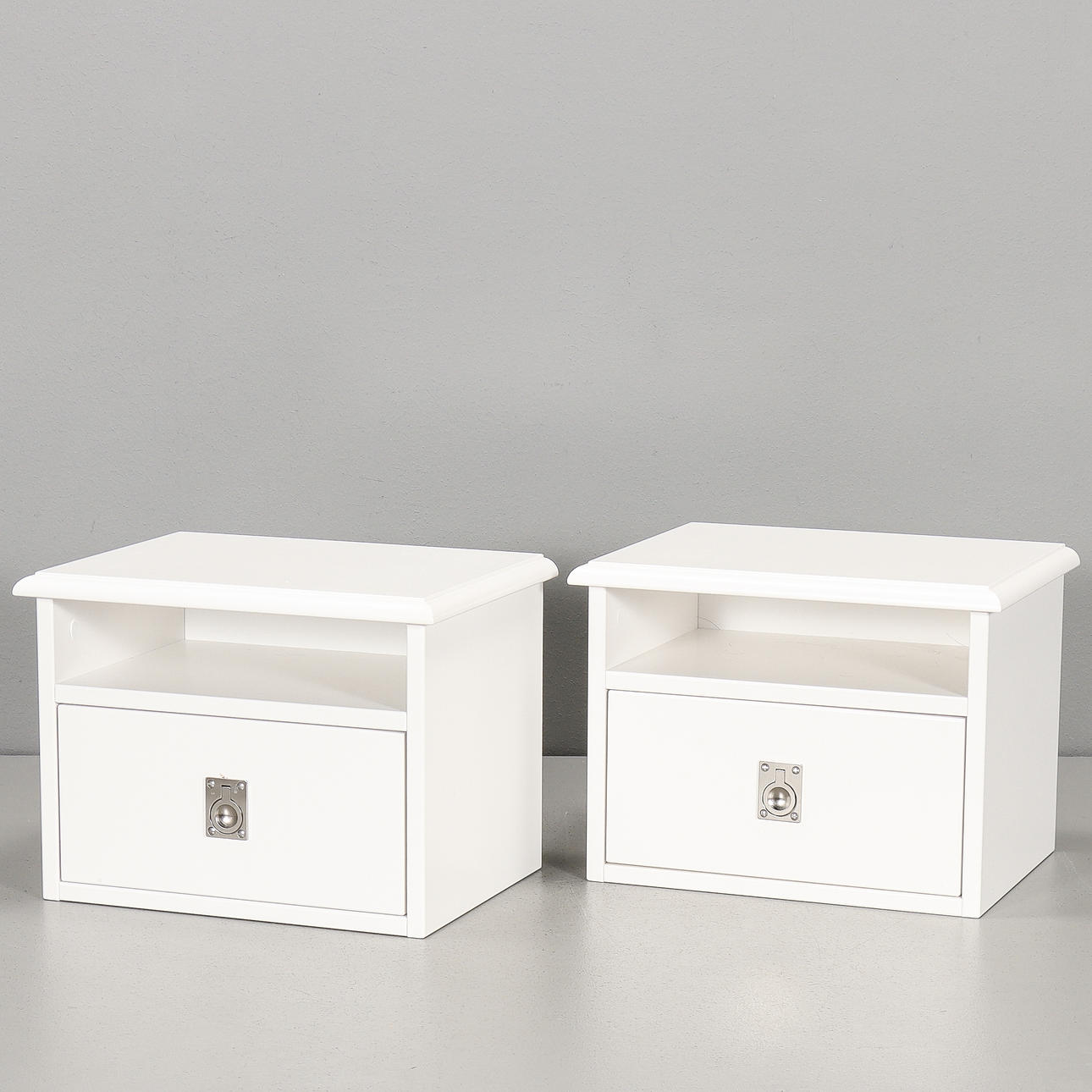 BEDSIDE TABLE 2 pcs, Mavis, contemporary manufacture.