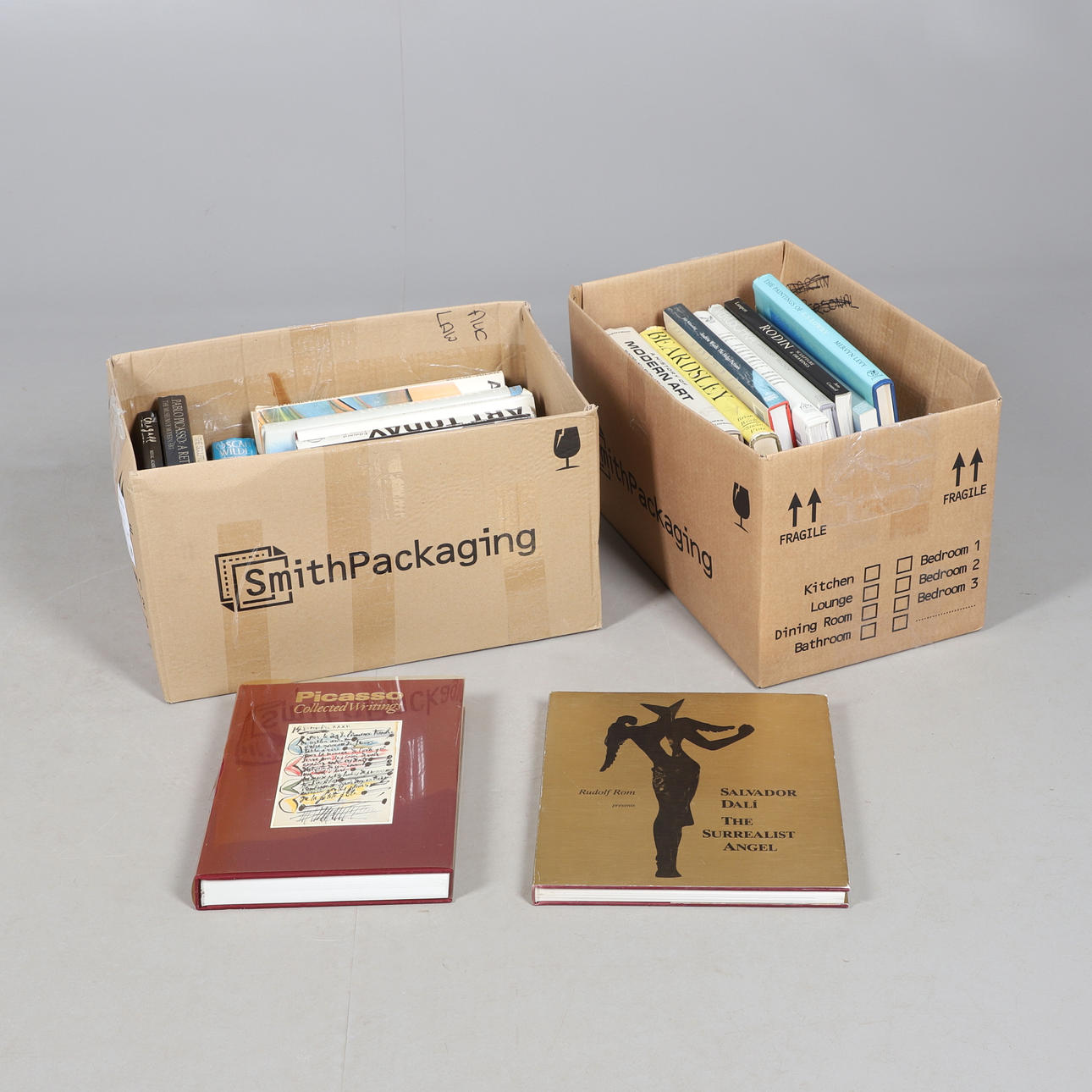 VARIOUS ART AND SCULPTURE REFERENCE BOOKS.