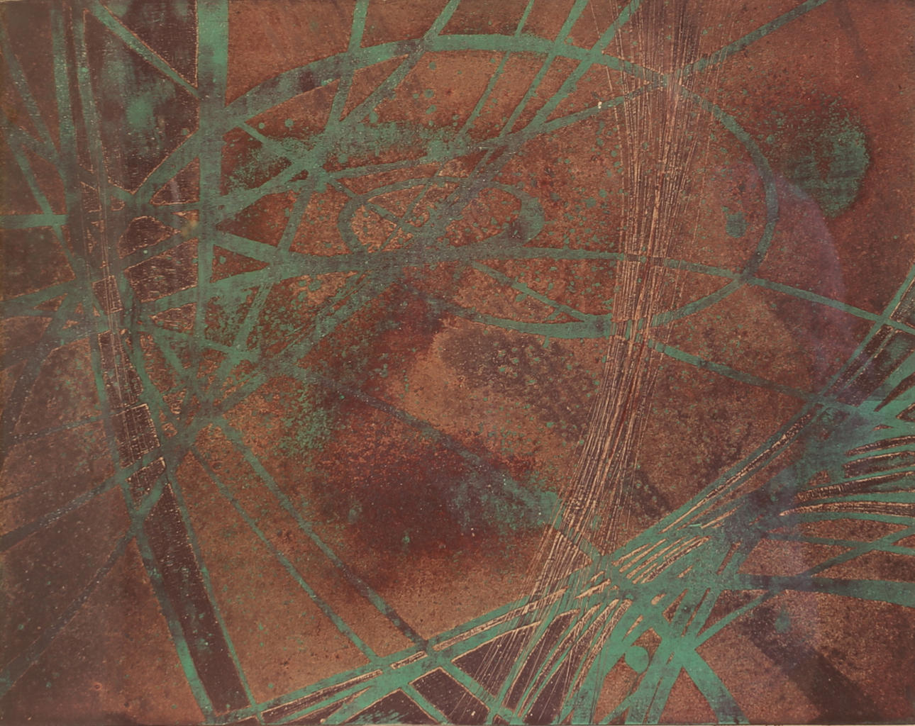 JOY EGNEL. Lithograph in colours, signed.