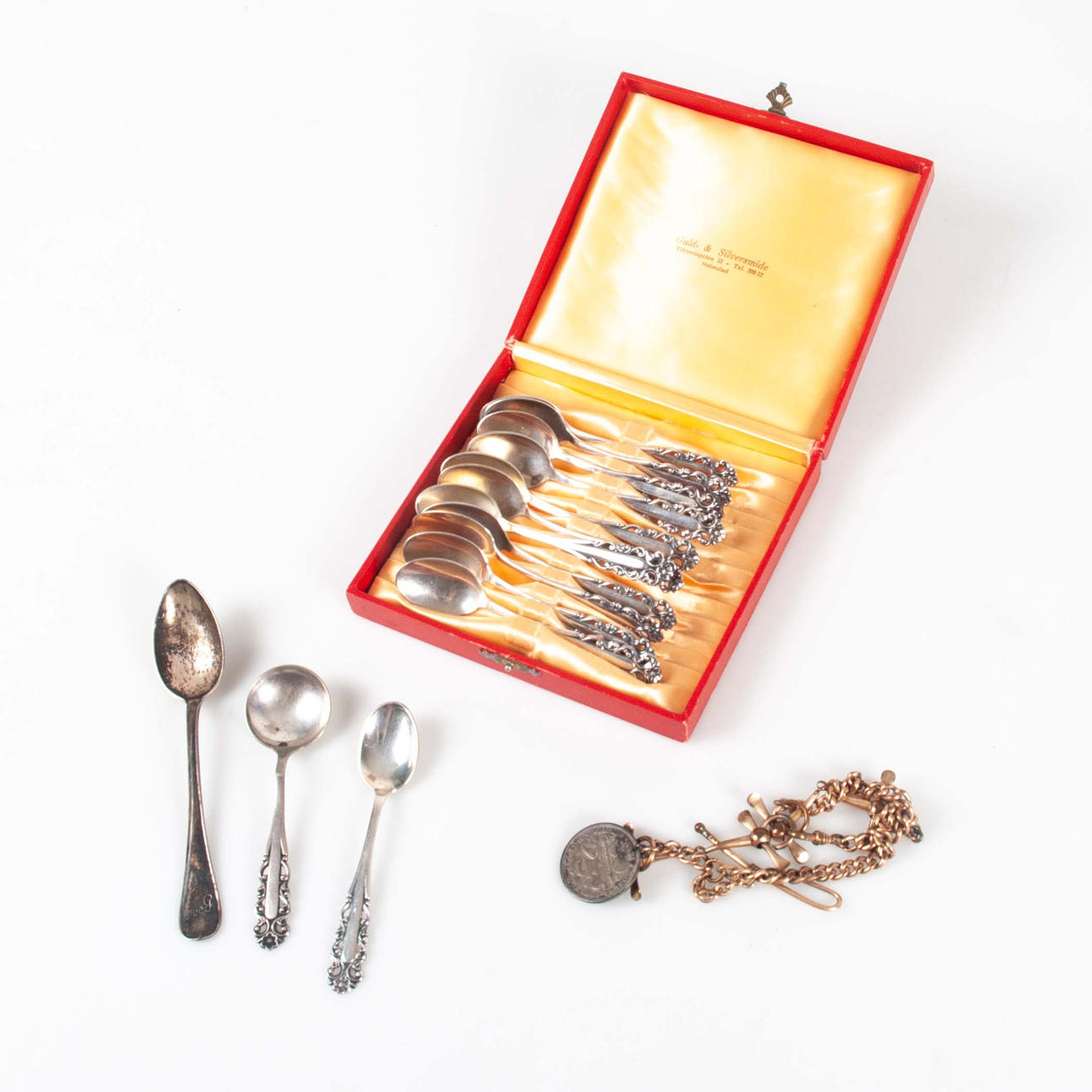 TEASPOONS SILVER 195 g.