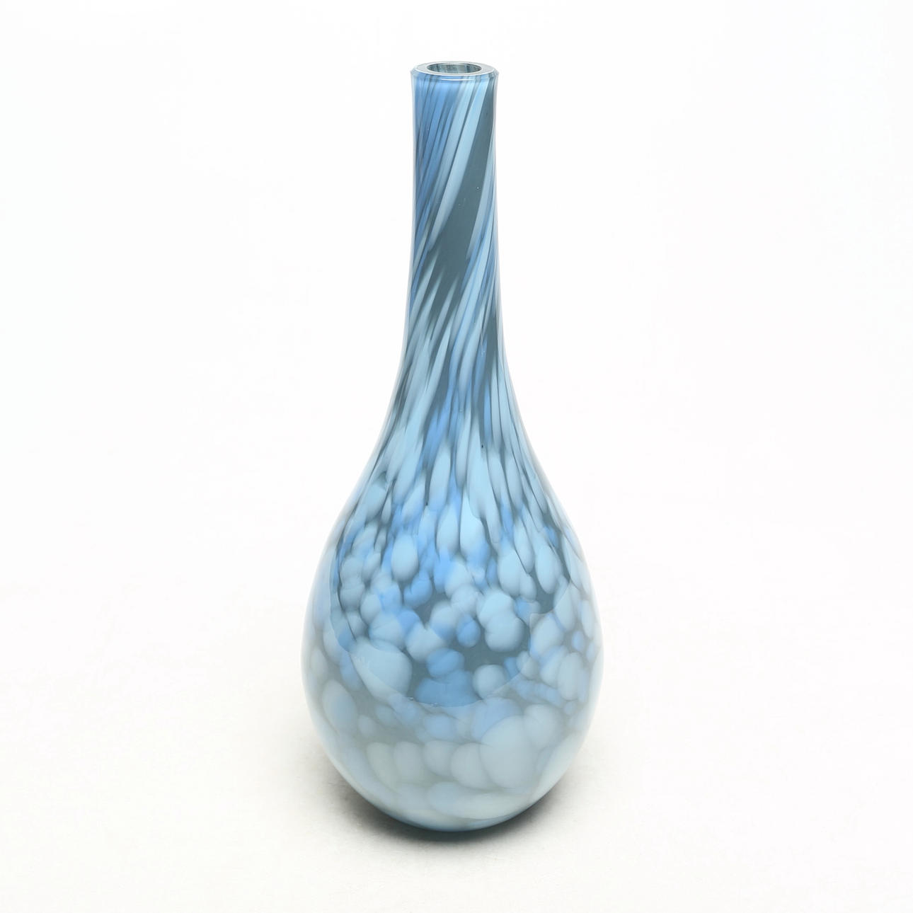 ANN WÅHLSTRÖM. Vase, Glas, Musterarbeit, signiert.