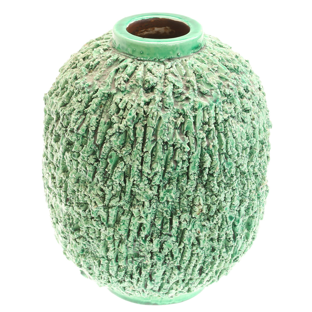 GUNNAR NYLUND. Vase, chamotte stentøj, Rörstrand.