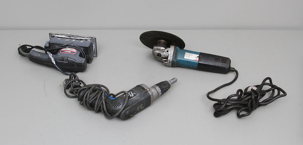 VERKTYGSMASKINER, 3 delar.