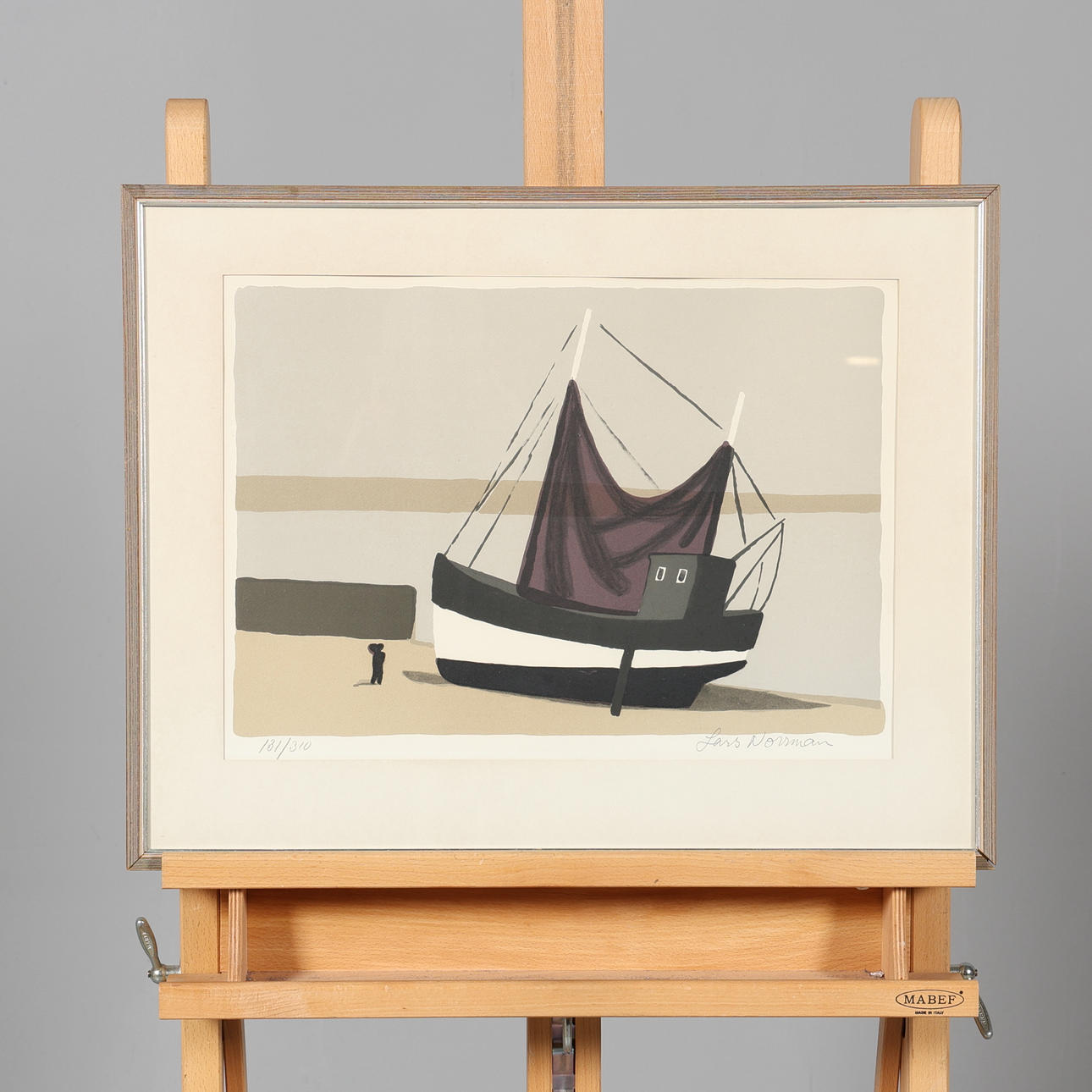 LARS NORRMAN. LITHOGRAPH, signed, numbered 131/310.