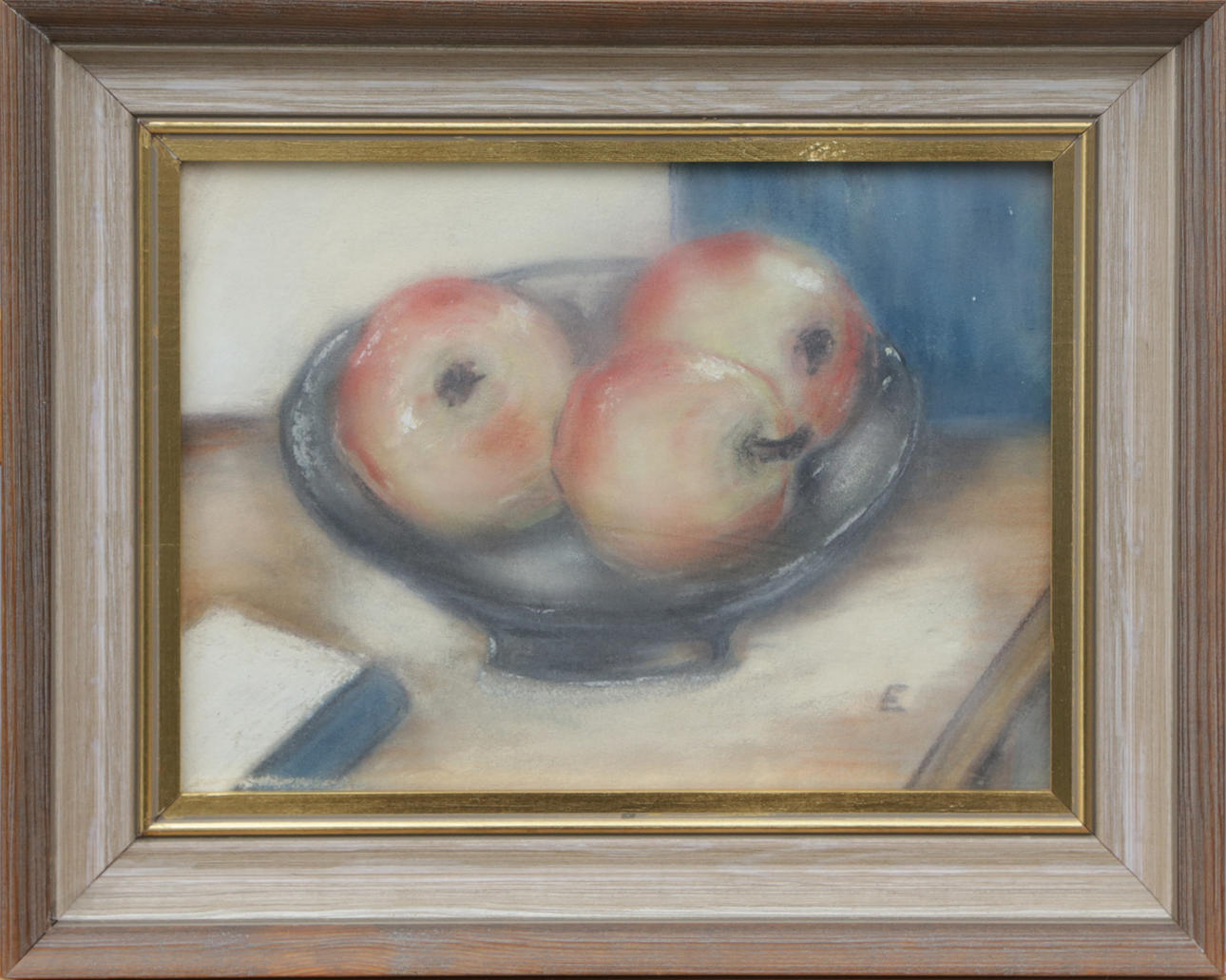 OIDENTIFIERAD KONSTNÄR. TECKNING, pastell.