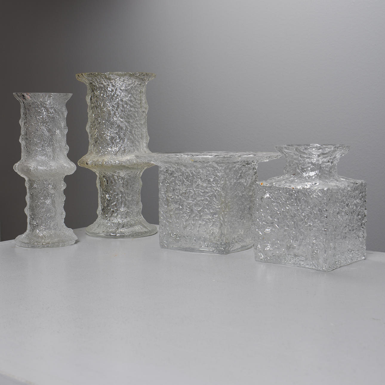 TIMO SARPANEVA. 4 vaser, Iittala, Finland.