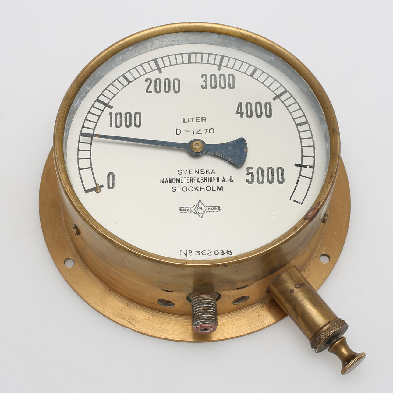 SHIP INSTRUMENTS, Svenska Manometerfabriken AB, Tukholma.