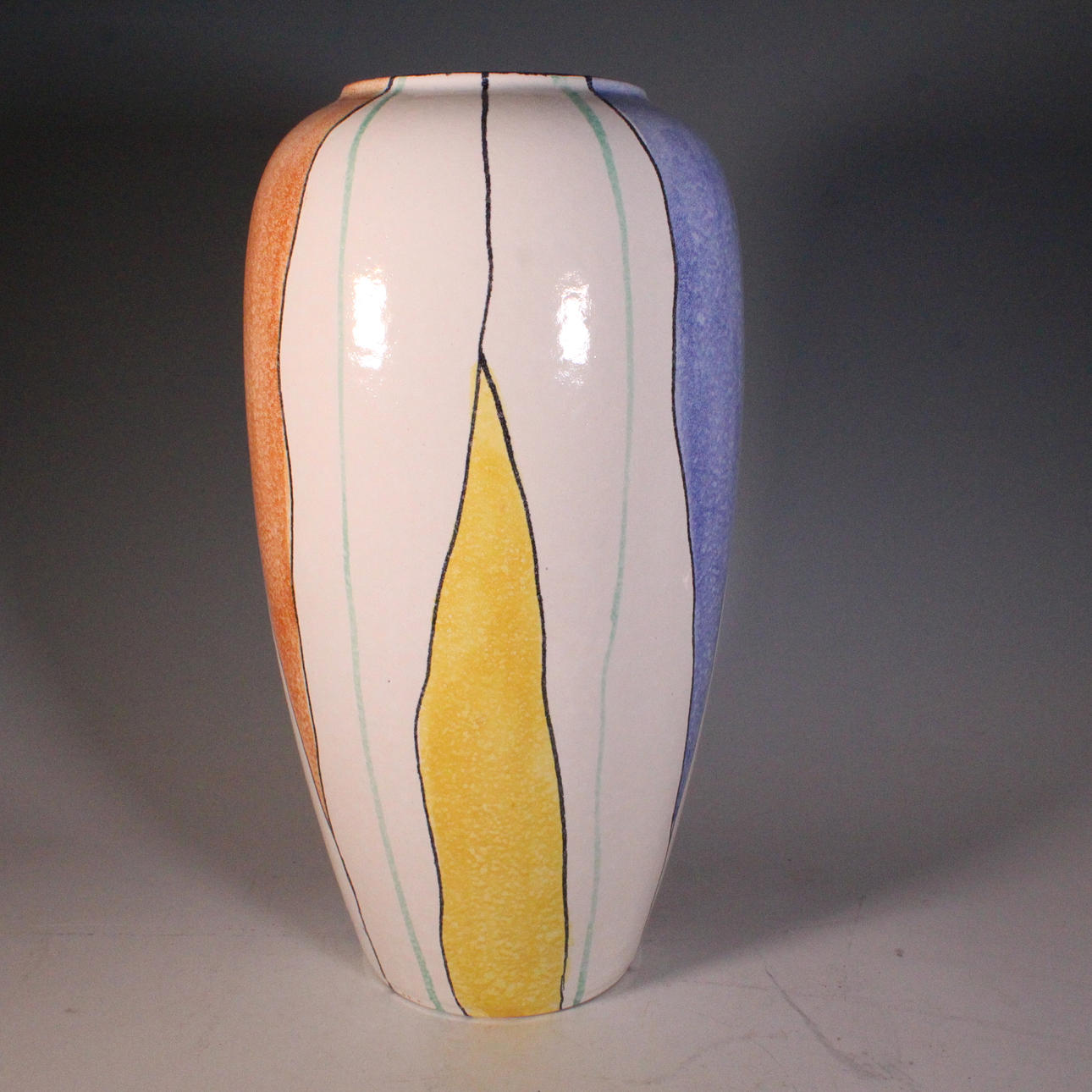 JASBA. 1960s floor vase.