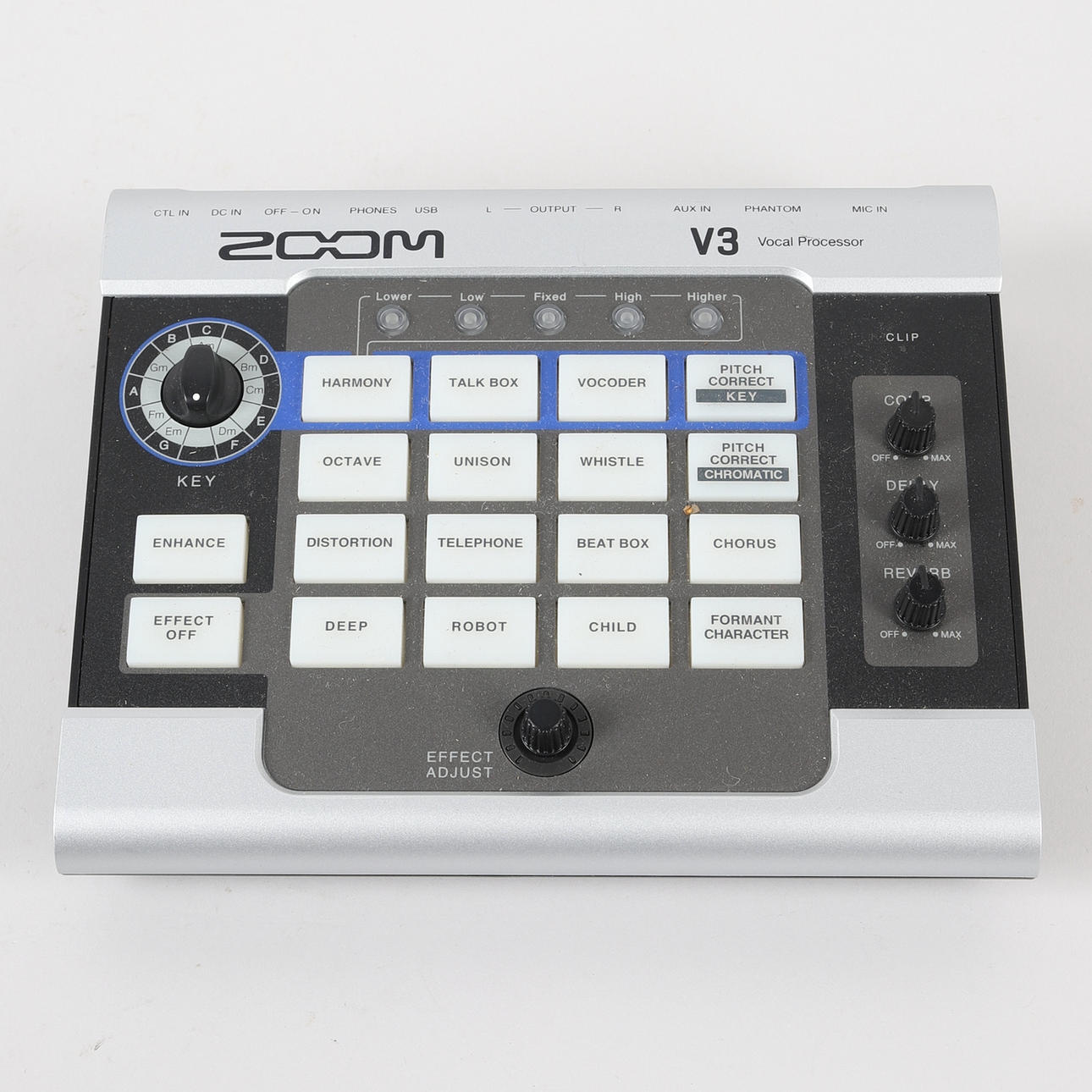 VOICE PROCESSOR, Zoom V3, developed for stage, studio and streaming.