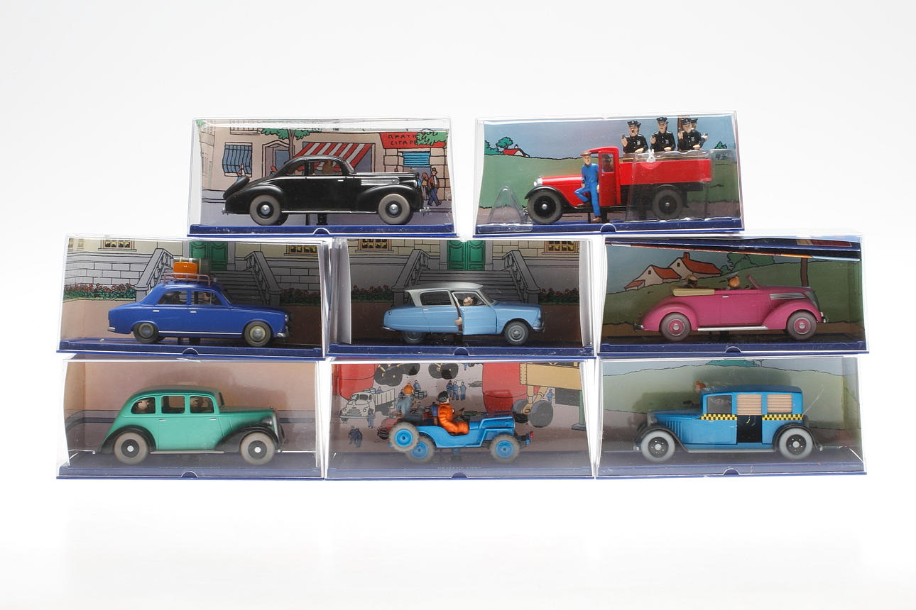 SAMLARBILAR, Tintin, 8 delar.