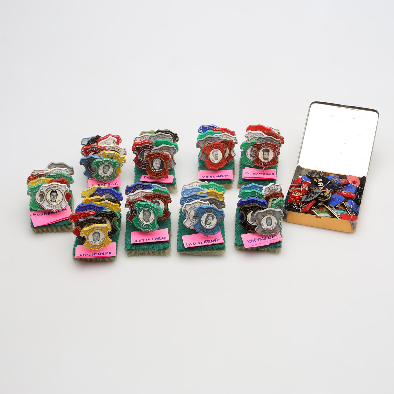 COLLECTION NEEDLES, speedway, etc.