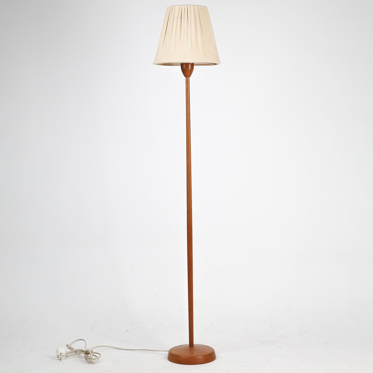STEHLAMPE, Teak, Luxus, 1960er.