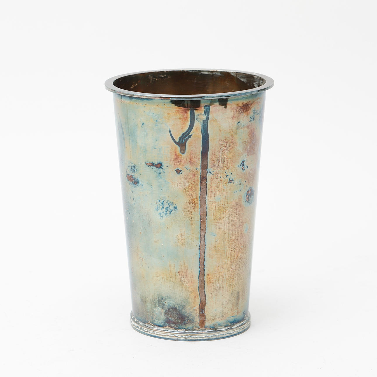 Vase, sølv, Erik Råström, vægt ca 410 gram.