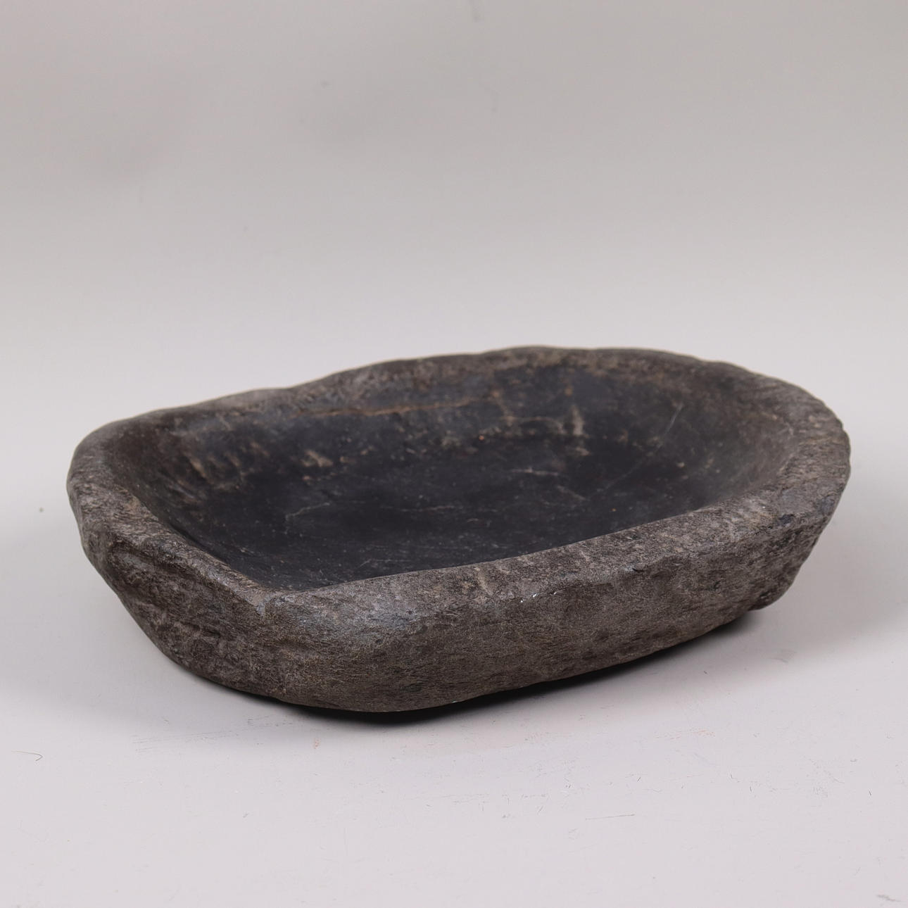 BOWL, stone, basalt.