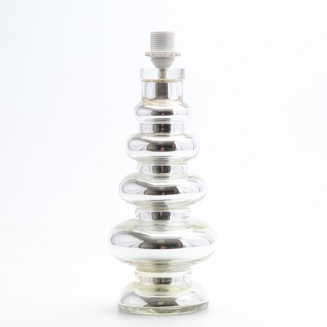 GUSTAV LEEK. Table lamp, Orrefors.