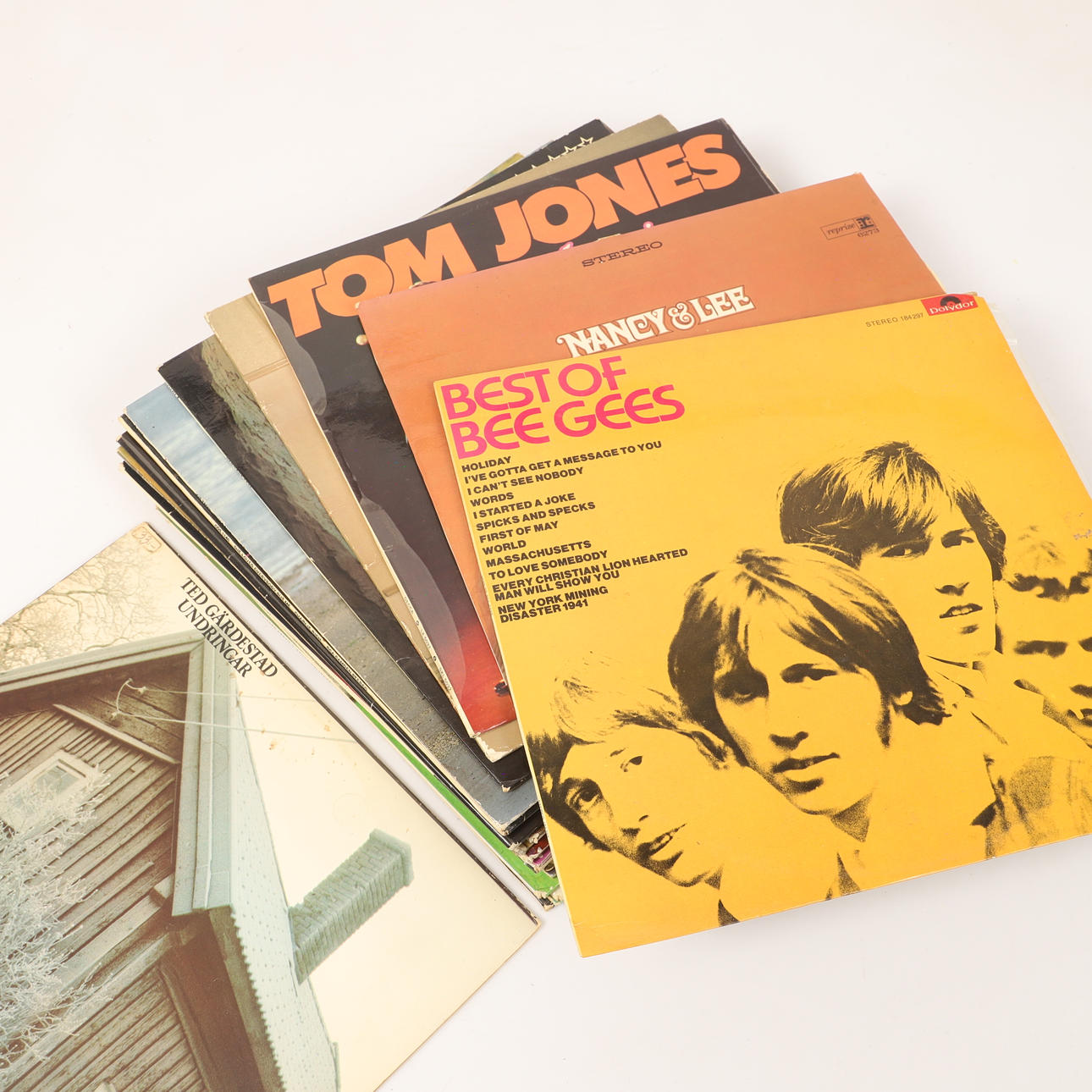 LPs, about 21 pieces, mixed artists.