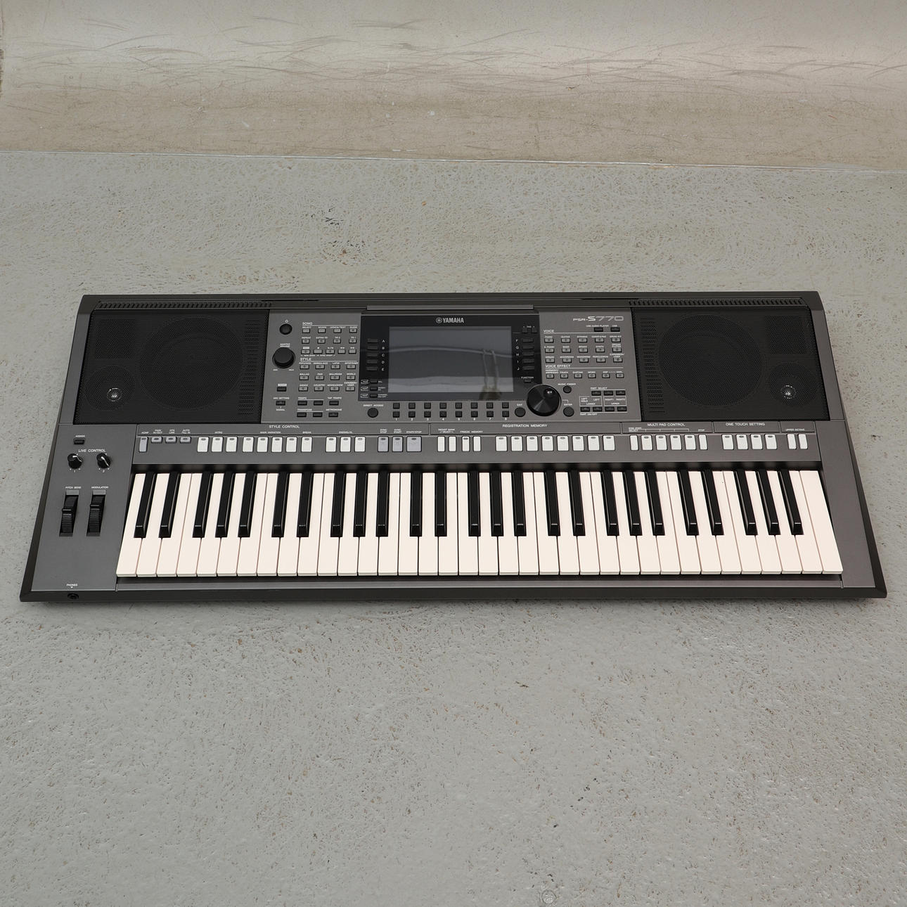 TASTATUR, Yamaha PSR-S770, Organizer-Workstation.