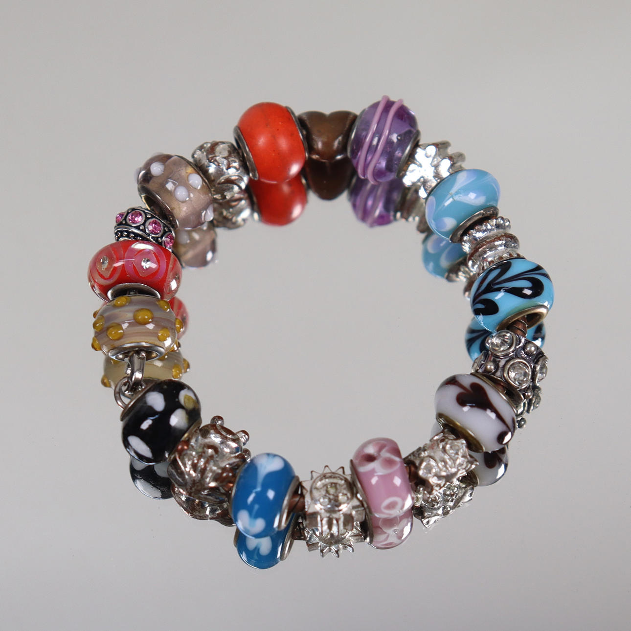 PULSERA, Pandora, plata.