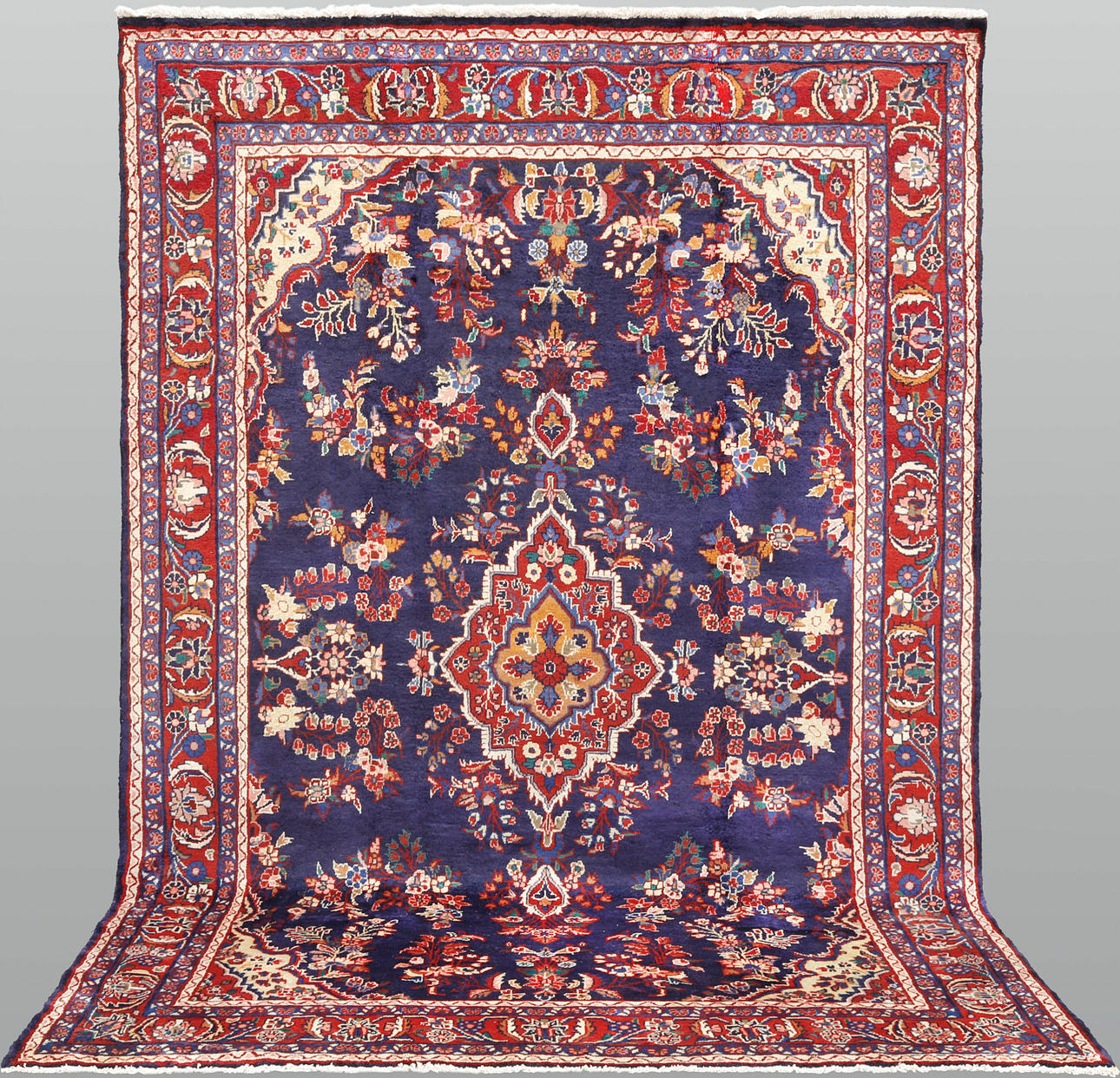 TEPPICH, teuer. Ca. 300 x 206 cm. Teppiche & Textilien - Europäische Teppiche & Textilien