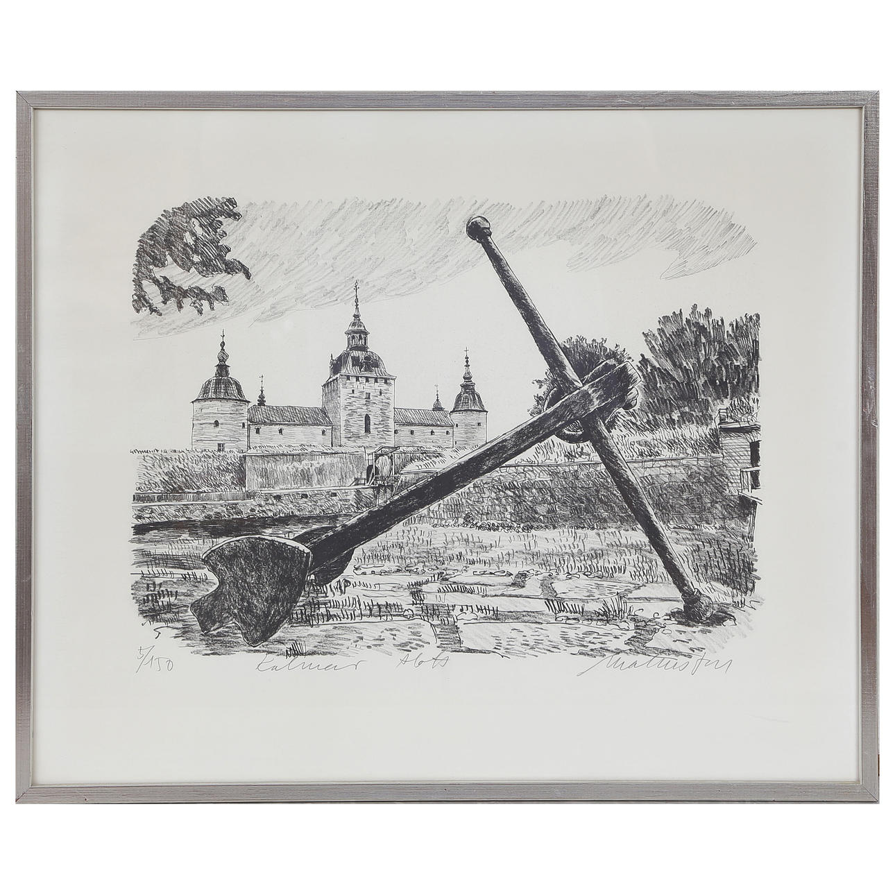 LITHOGRAPH “KALMAR” SIGNED, NUMBERED 5/150.