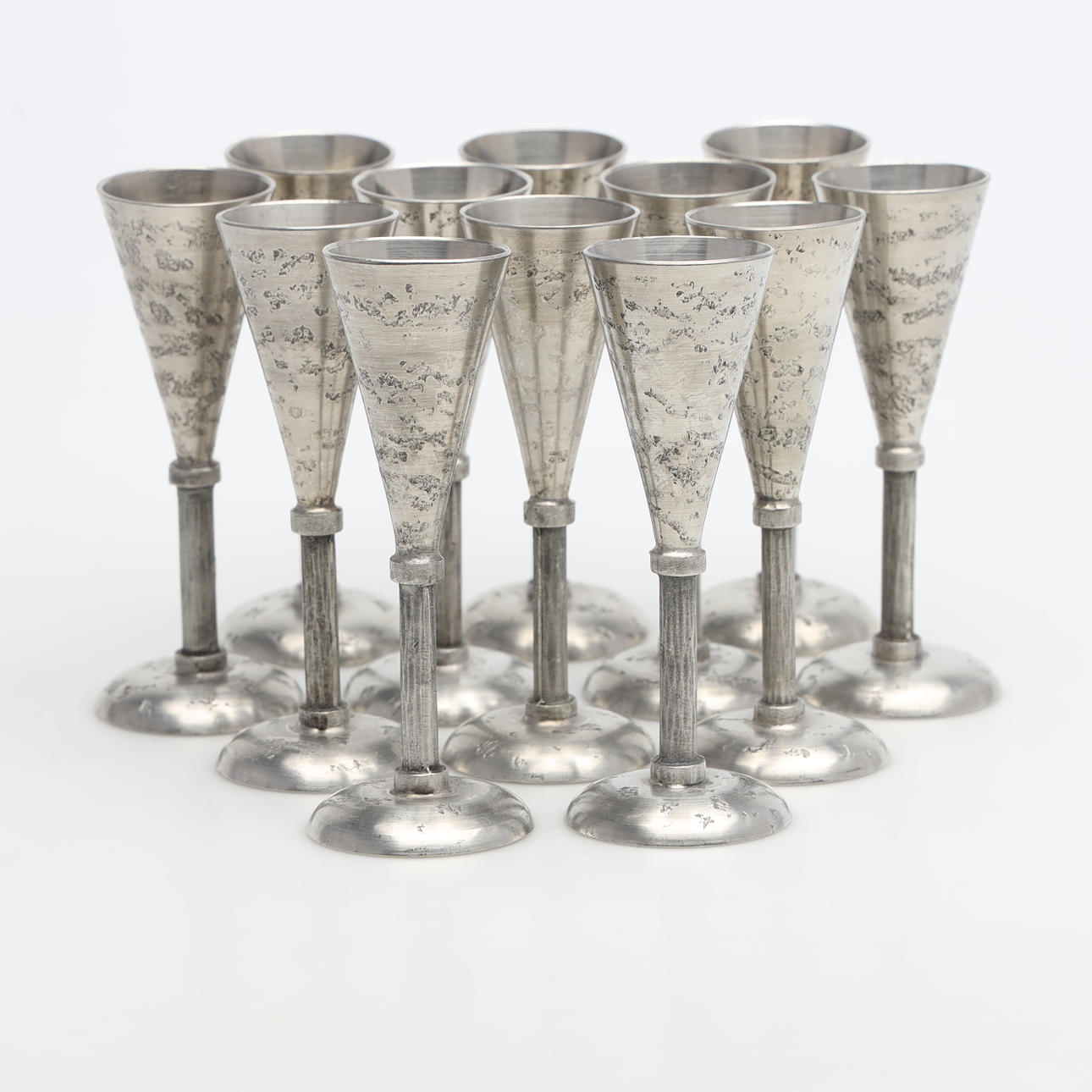 SNAPSGLAS 12 pieces, tin, Skurdal.