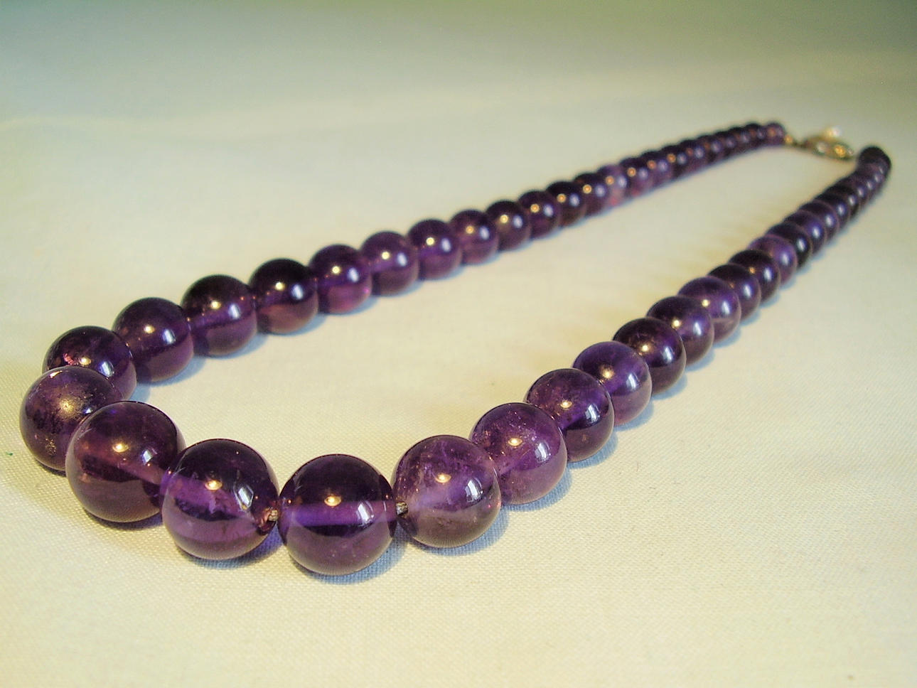 AMETIST HALSBAND 310 ct. silver 835.