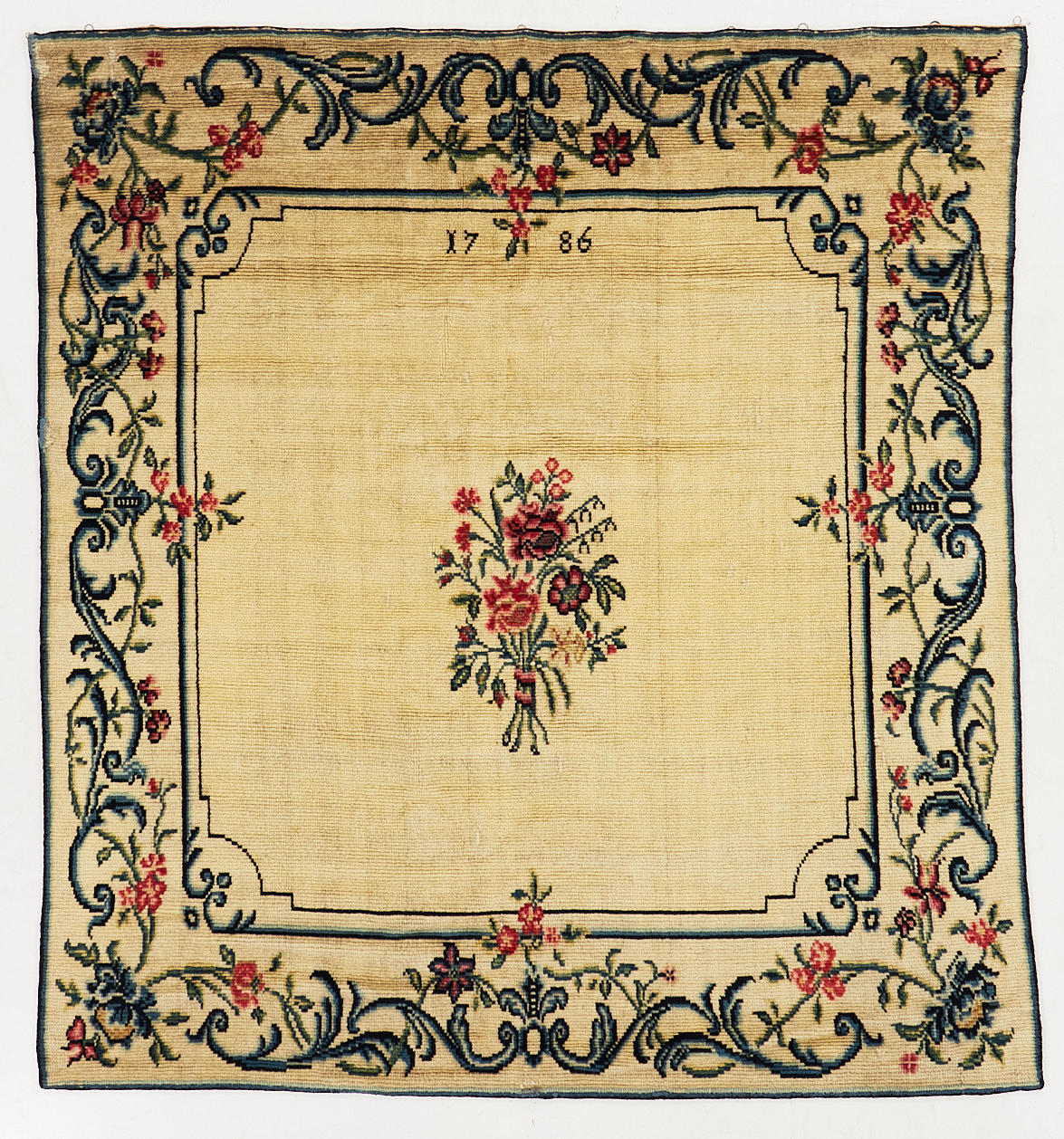 RYA, dated 1786, 205 x 189 cm.