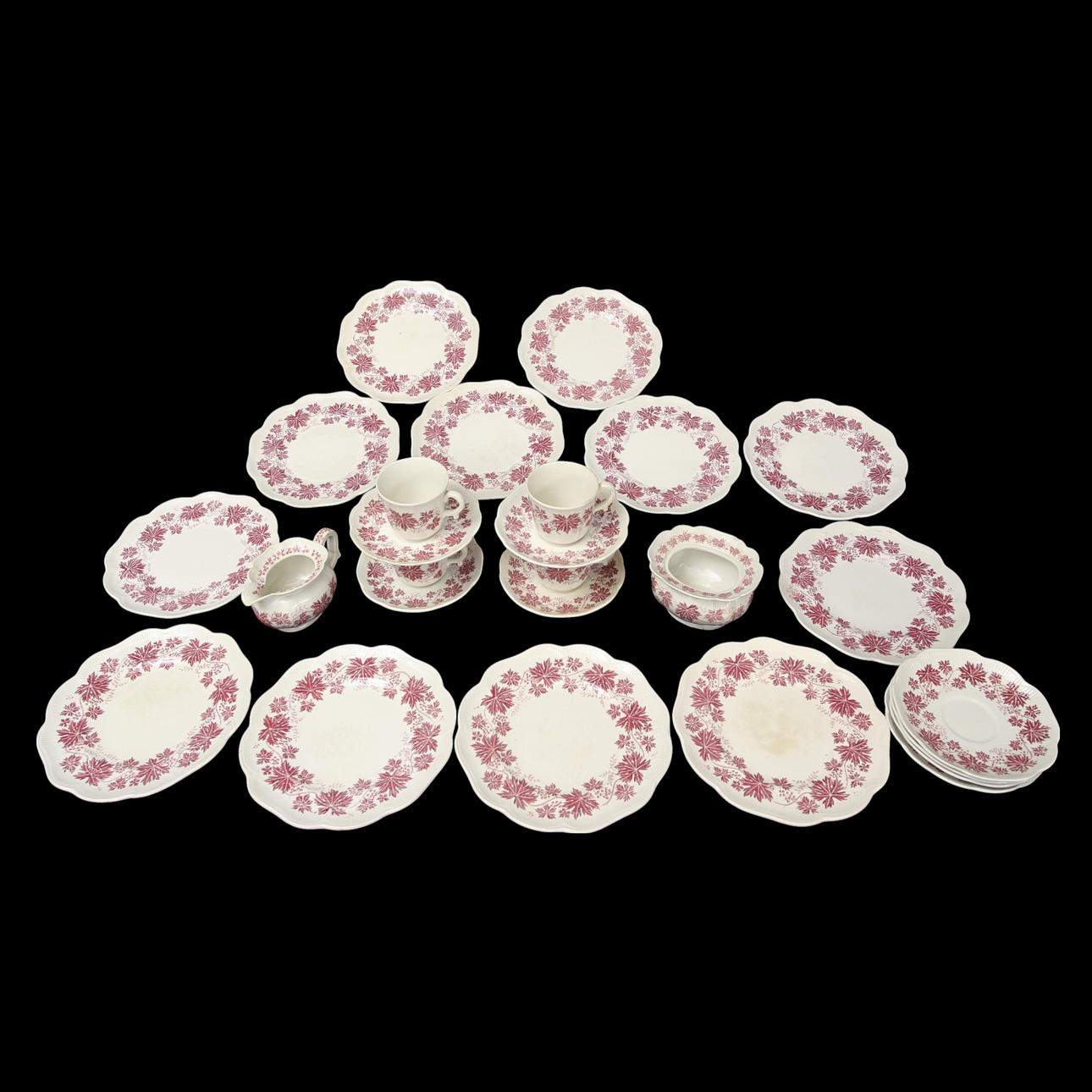 ARTHUR PERCY. Kaffeeset, Vinranka 26-teilig.