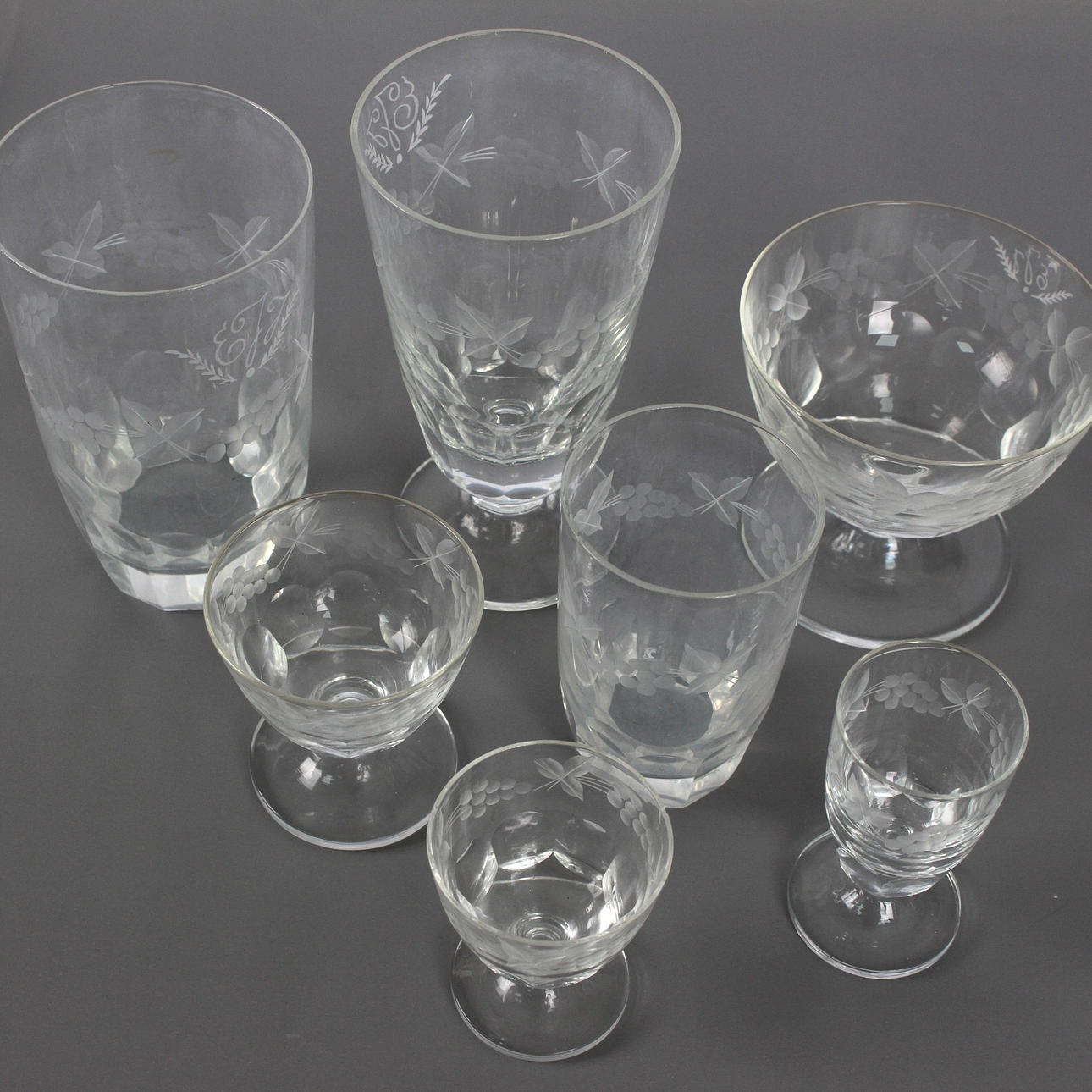 Serveringsglas 73 stk.