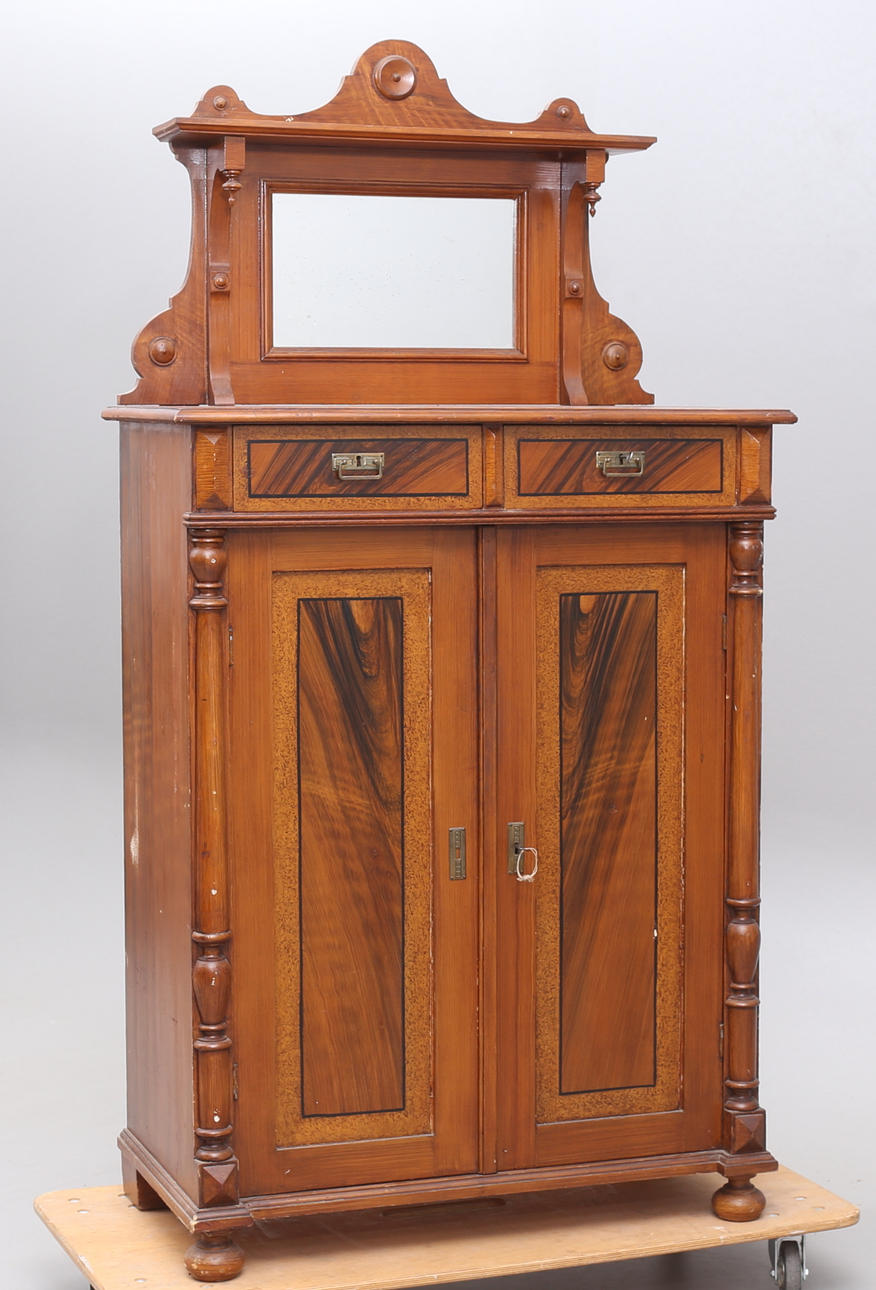 A mirror table, early 20th century.