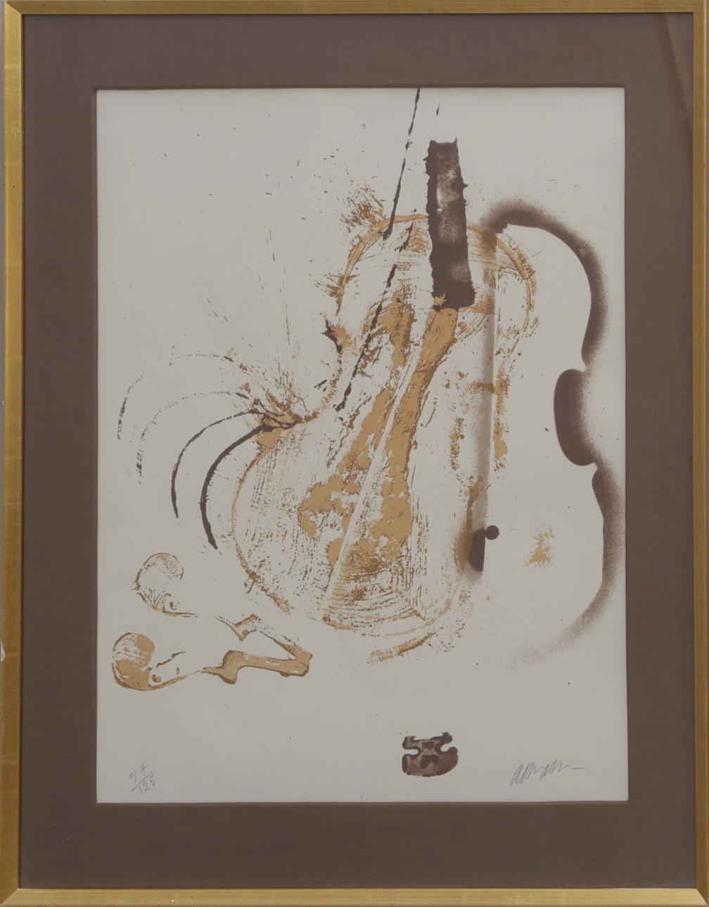 FERNANDEZ ARMAN. LITO, signed.