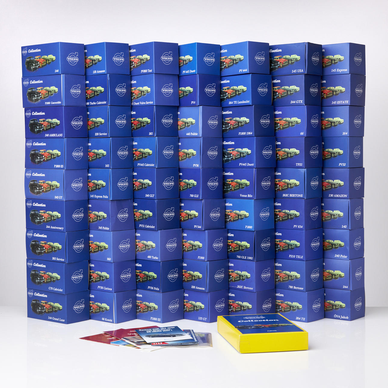 MODELLAUTOS. Volvo, 63, Sammlung Atlas.