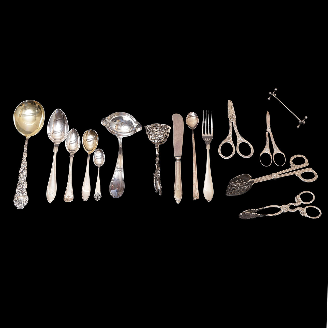 NYSILVERBESTICK, 36 DELAR, OLIKA MODELLER.