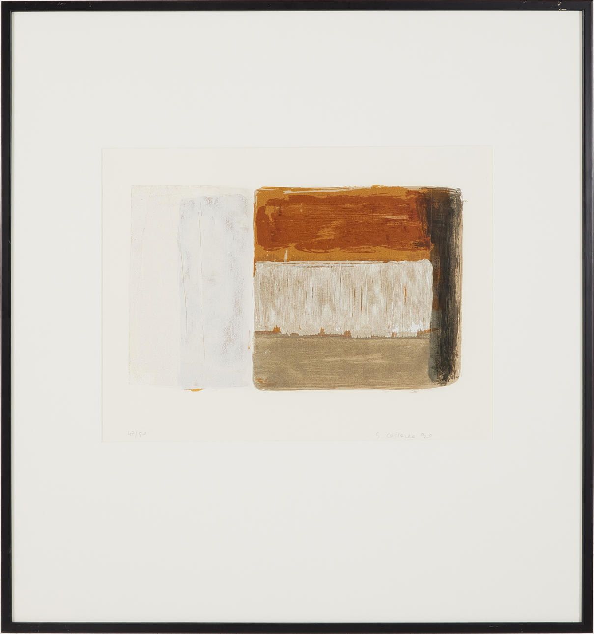 STEFANO CATTANEO. Serigraphs, 4 pcs., signed and dated 1990, numbered 47/50.