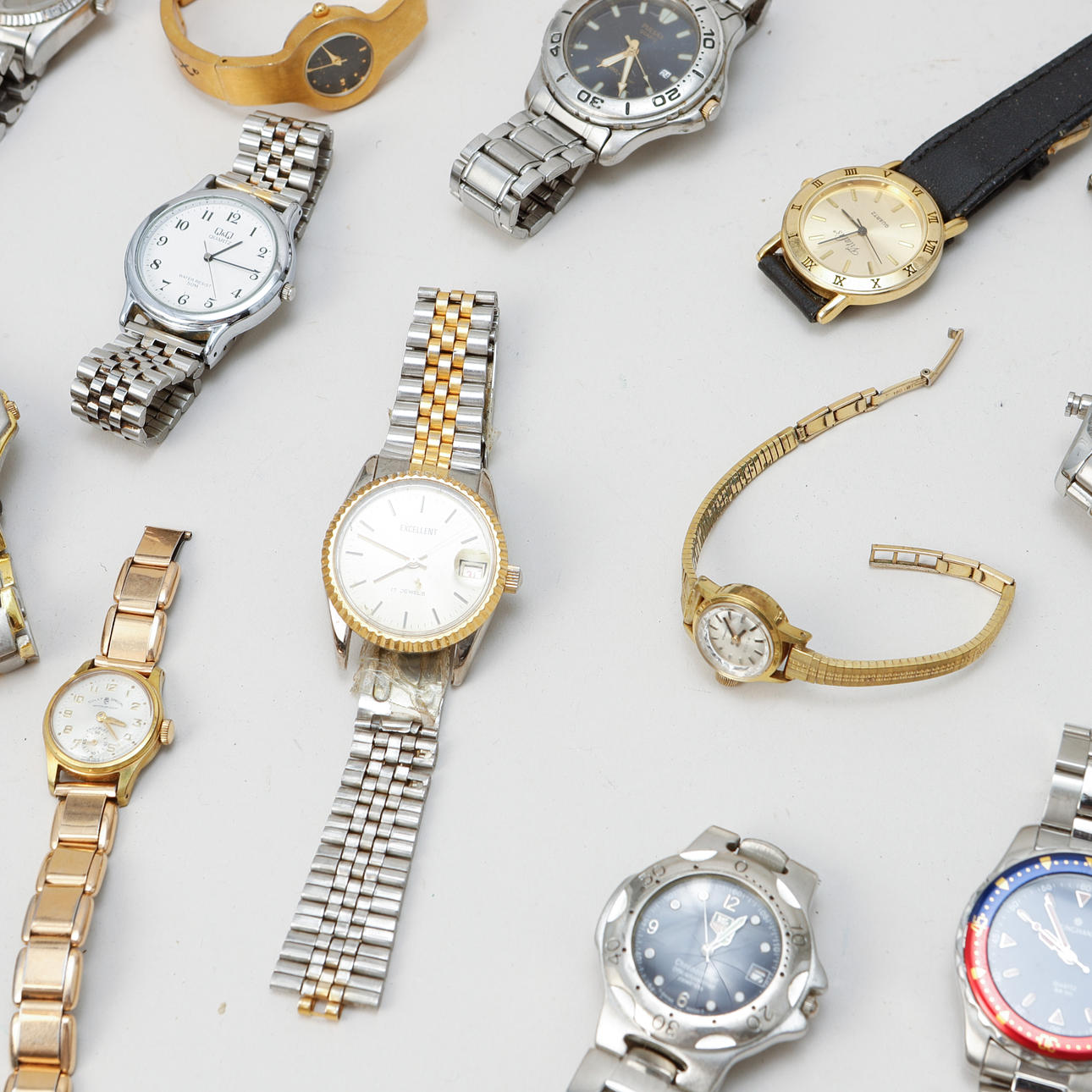 WRISTWATCHES, about 30 pcs.
