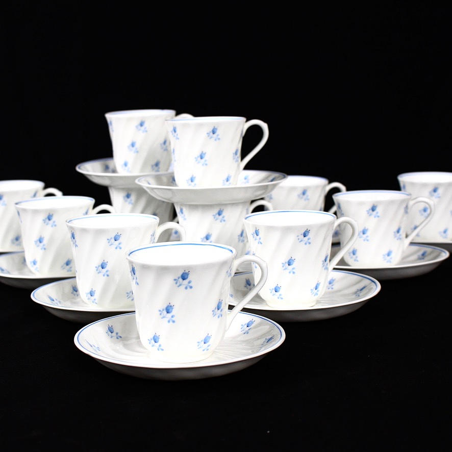 COFFEE SET, 24 pieces, Gustavsberg, Bone china.