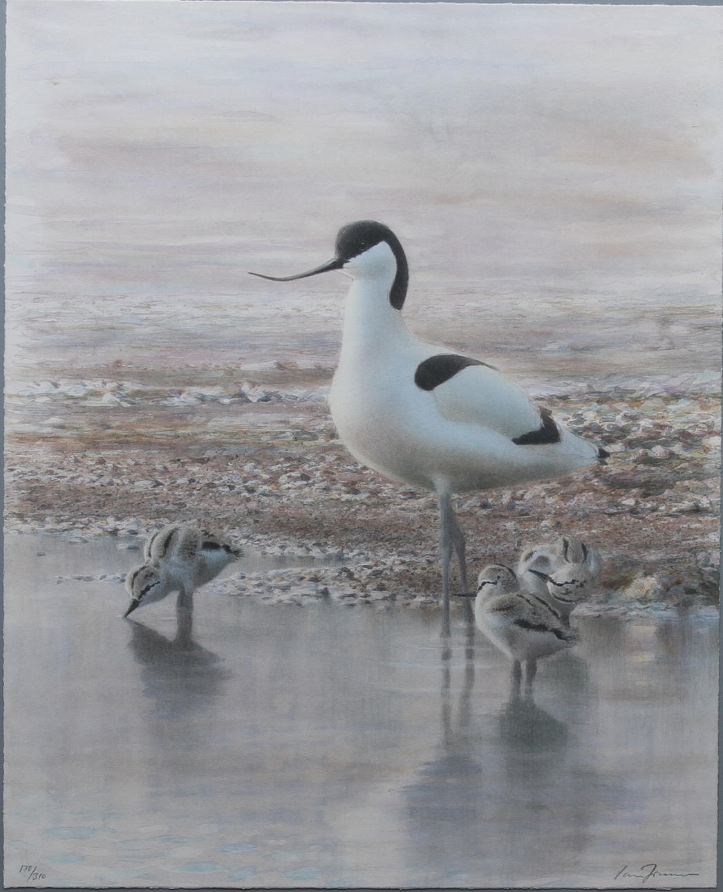 LARS JONSSON. Lithographie, signiert und nummeriert 170/310.