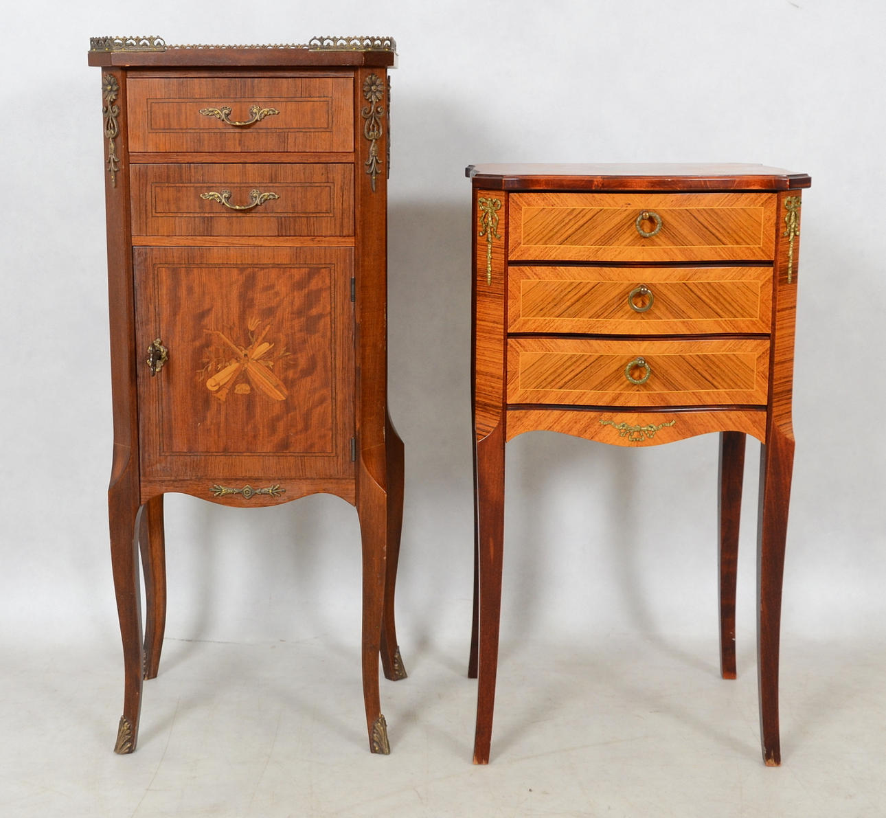 BYRÅER, 2-stycken, Louis XVI-stil, 1900-tal.