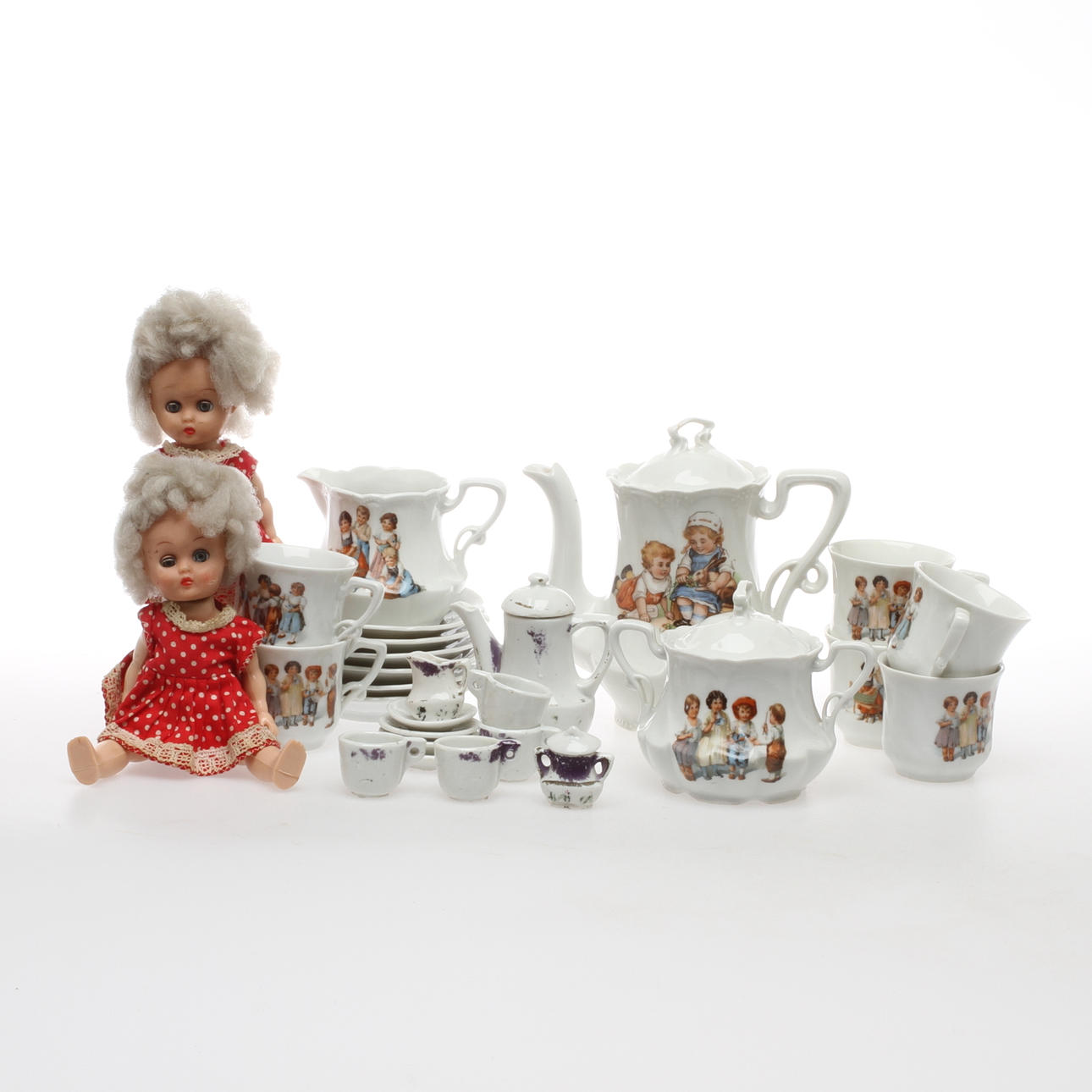 BARN- & DOCKSERVISDELAR samt DOCKOR (Ginger).