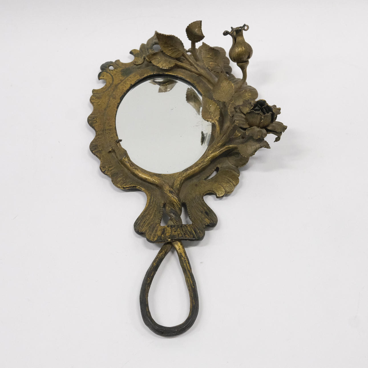 HAND MIRROR, ROCOCO STYLE.