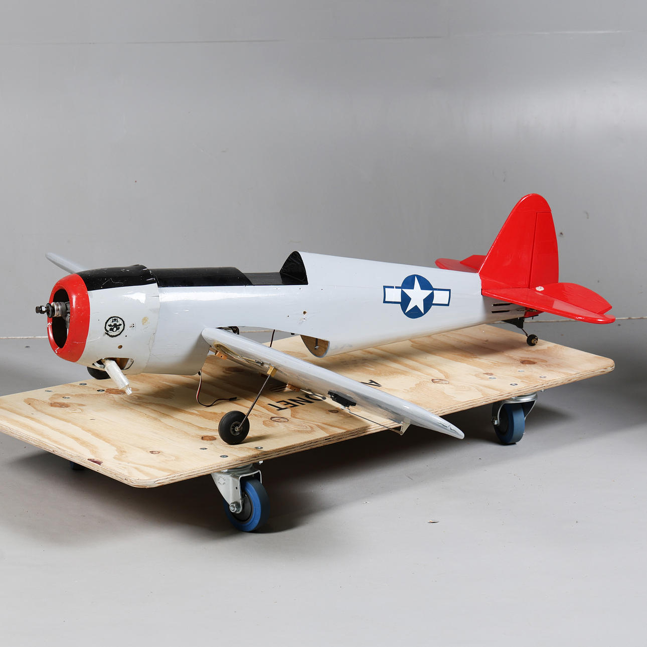 A MODEL P47 THUNDERBOLT.