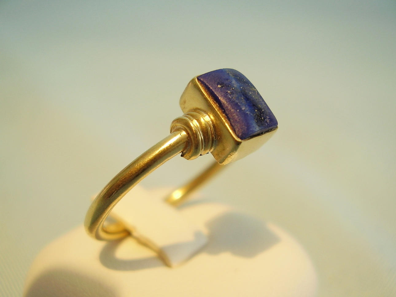 LAPIS LAZULI RING antik.