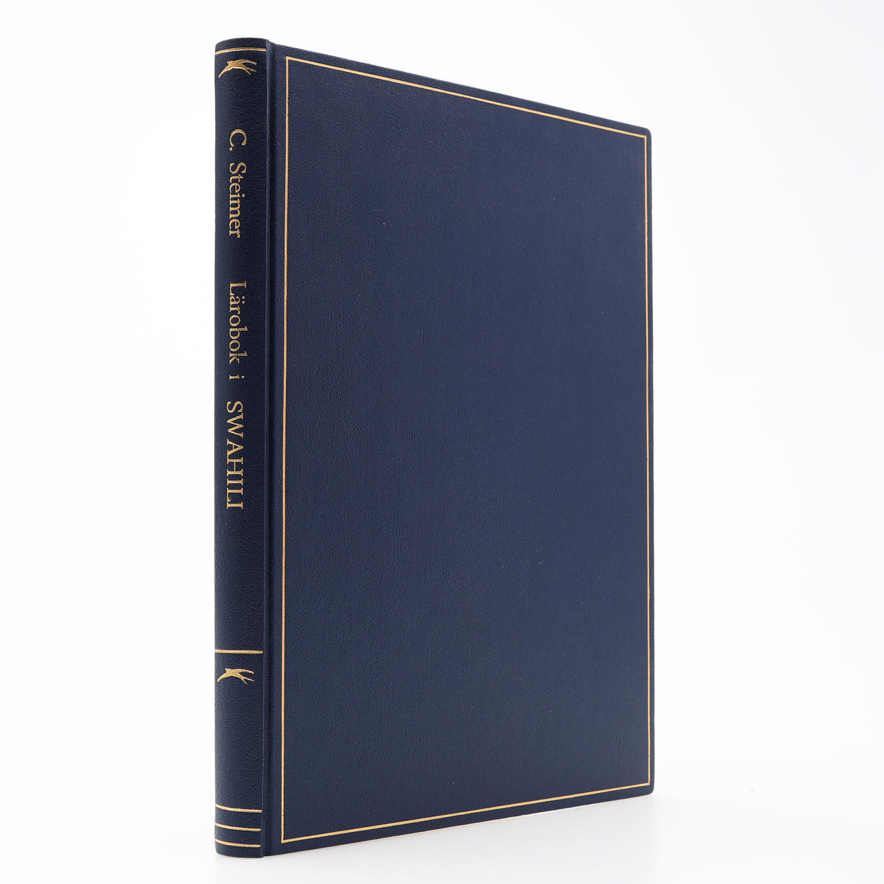 LANGUAGE. KARL STEIMER'S TEXTBOOK IN SWAHILI IN 1971.