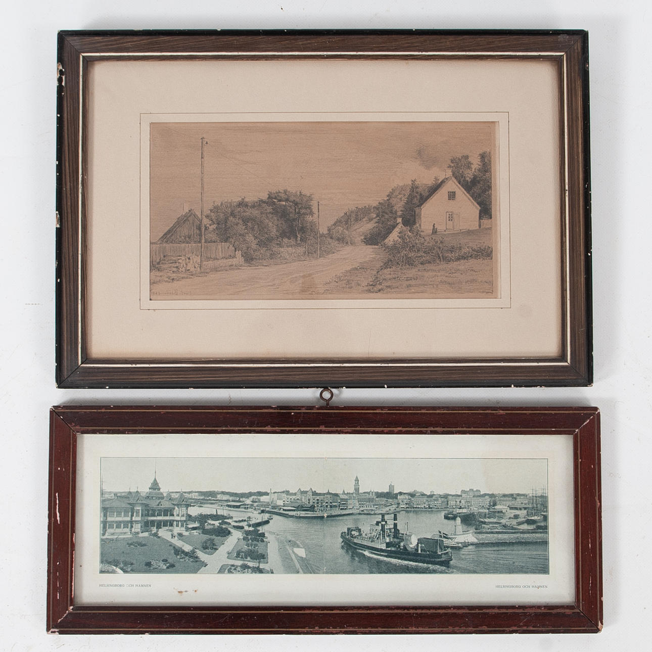 UNIDENTIFIED ARTIST. 2 prints, including Helsingborg.